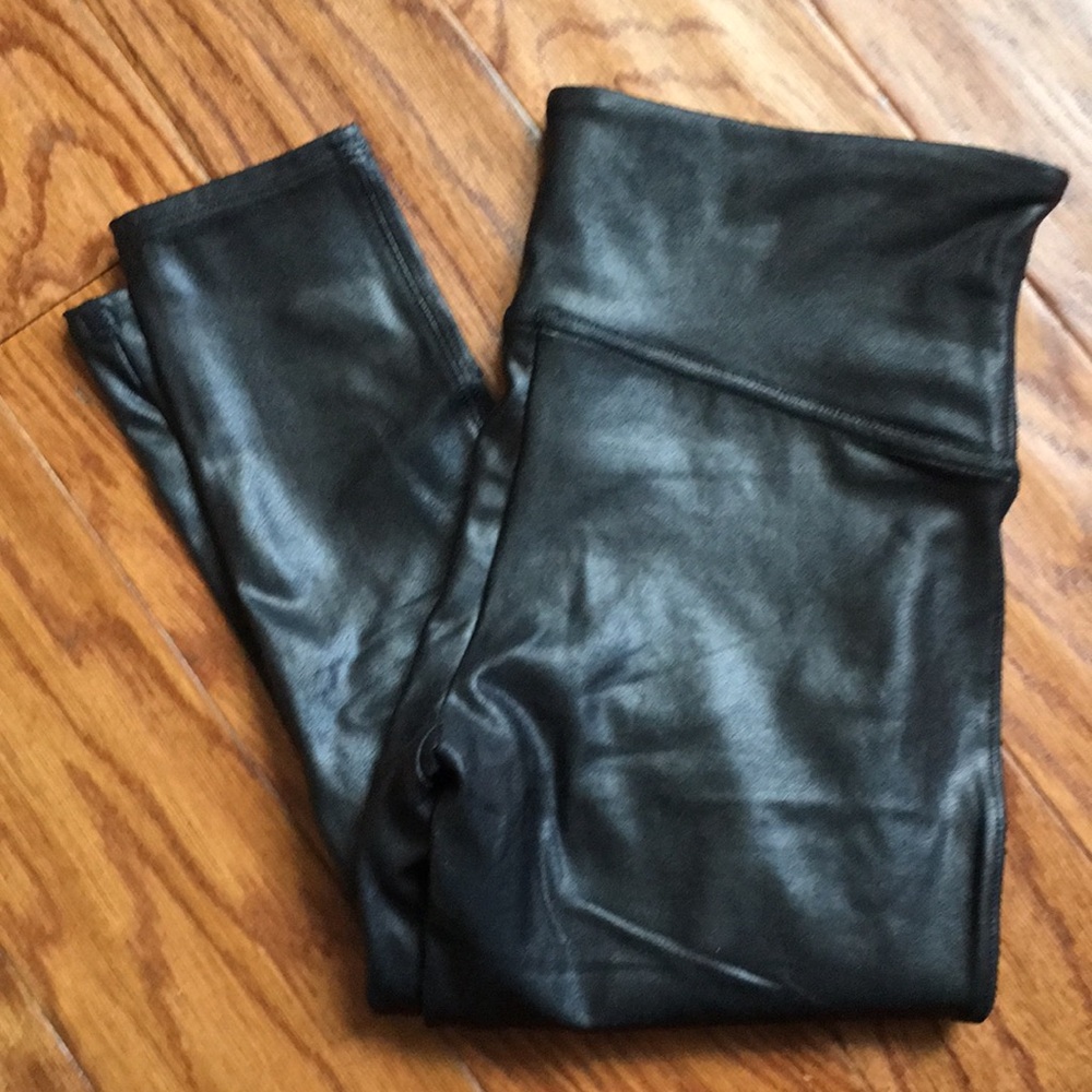 Spanx faux leather legging